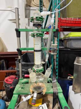 Cg-1830-10 Chemglass Gas Scrubber Glass
