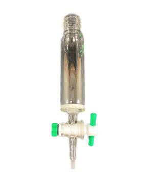 Cg-1860-03 Chemglass Glass 50ml M Frit Solid Phase Peptide Synthesis Vessel