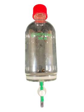 Cg-1860-15 Chemglass Cg-1860-05 Glass 500ml C Frit Solid Phase Peptide Synthesis Vessel