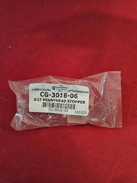 Cg-3018-06 Chemglass #27 Pennyhead Glass Stopper New 1534