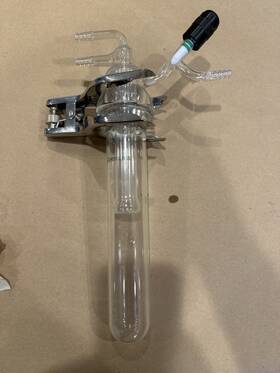 Cg-3034 Chemglass Sublimator Extra 10ml Lower Vessel #25 Joint Excel Cond