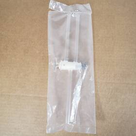 Chemglass Cg-414-02 180 3-way Glass Stopcock 4mm Double Oblique Bore 10mm Arms