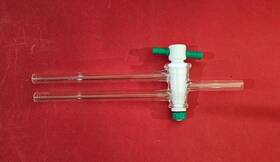 Cg-448-01 Chemglass Double Oblique Bore Stopcock 2mm 1512