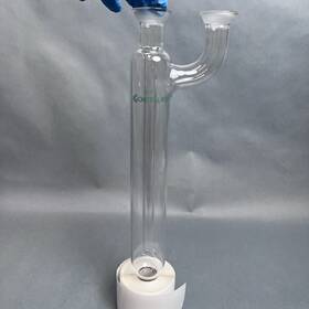 Cg-4527-02 Chemglass Glass Vacuum Trap 50 X 360mm Spherical Joints