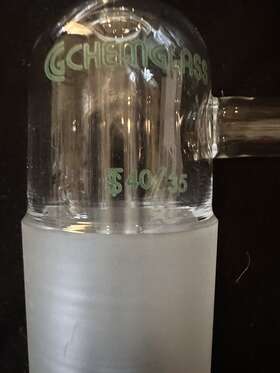 Cg-4529-05 Chemglass Vacuum Trap Stopper Only 40/35
