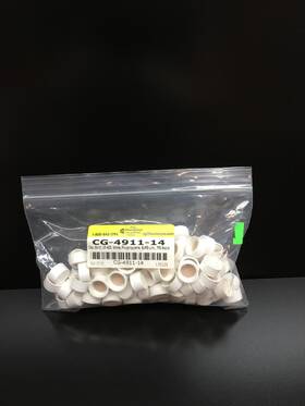 Cg-4911-14 Chemglass Cat No Cap White Solid Top Pp/ptfe/silicone Sure-link Sept