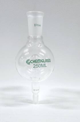 Cg-1320-04 Chemglass Cg132004 Bump Trap 250ml Rotary Evaporator 24/40 Top 14/40 Lower