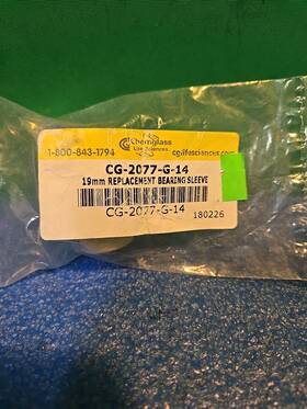 Cg-2077-g-14 Chemglass Cg2077g14 19mm Replacement Bearing Sleeve New
