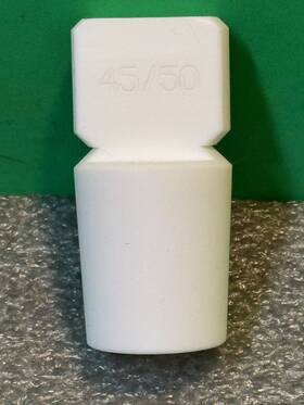 Cg-3002-08 Chemglass Cg300208 Stopper Ptfe Hollow 45/50