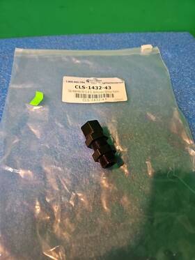 Cls-1432-43 Chemglass Compression Fitting Only For Cap 1l 3l Bioprocess Spinner Flasks