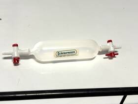 Cienceware 191634048480 Polypropylene Gas Sampling Bulb 250cc With Stopcock Ends Pp