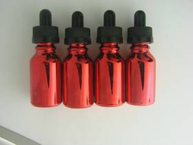Clifford 096802441646 25- 15 Ml Metallic Red Glass Round Bottles With Droppers And Crc Spectacular Clifford 096802441646 25- 15 Ml Metallic Red Glass Round Bottles With Droppers And Crc Spectacular