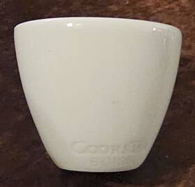 60105 Cole-palmer Coorstek High Form Porcelain Crucible 15 Ml 2280 F Qty 10 Per Lot
