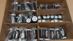 Ew-99540-26 Cole Parmer Lot Wide Mouth Epa Amber Glass Bottles -51 60ml 125ml