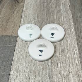 60122 Coors Coorstek Porcelain D-23 Crucible Mini Cover/lids