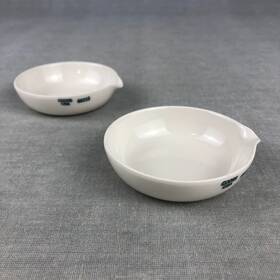 60231 Coors Usa Evaporating Dishes Porcelain Spout Coorstek Pharmacy Lab Kitchen