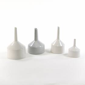60240 Coors 60243 Lot Of 4 Mixed Porcelain Ceramic Buchner Funnel 40-l 90mm 60240 Coors 60243 Lot Of 4 Mixed Porcelain Ceramic Buchner Funnel 40-l 90mm