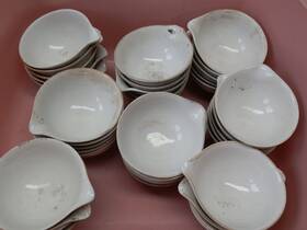 60197 Coors Coorstek Thirty - Lab Porcelain Standard Form Evaporating Dish 70ml