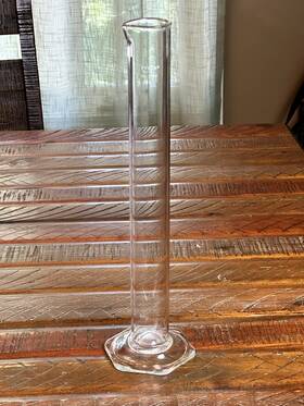 2962-300 Corning Pyrex Glass 300ml Hydrometer Cylinder
