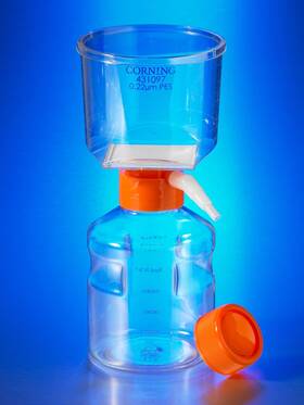 430770 Corning 7 Pcs 500 Ml Vacuum Filter/storage Bottle System 0.45 M Pore 33.2cm