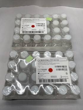 431729 Corning 48pcs 30ml Octagonal Media Bottle Tamper Evident Sterile