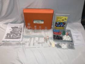 6949e Corning Pyrex Glass 19/22 Organic Chemistry Kit Kimax Molecular Model Set