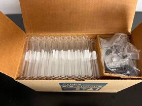 9825-13 Corning 982513 Pyrex Glass Culture Tubes With Screw Caps 13 X 100mm Box Of 100