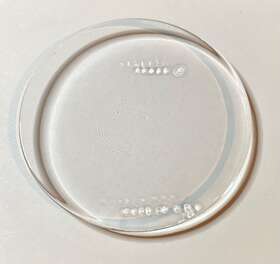 9985-75 Corning Pyrex Watch Glass/beaker Cover 75mm Diameter Lot Of 4 Pcs