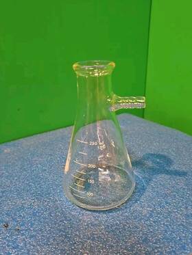 5340-250 Corning/vwr Pyrex Glass Heavy Wall Vacuum Sidearm Filter Flask 5340 250ml