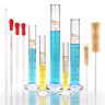 Cylinder-11 Moveland Glass Graduated Measuring Cylinders Set Premium Borosilicate 691200200309