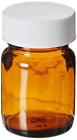 D0178-1-2 Jg Finneran Pack Amber Borosilicate Glass Standard Wide Mouth