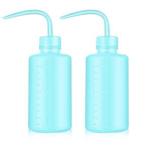 Derstra 635718422730 Economy Plastic Squeeze Washing Cleaning Bottle 2pcs 250ml/8oz Narrow Mouth