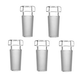 Des2440ljkxs Deschem 5pcs 24/40 Glass Stopper Lab Bottle Hexagonal Hollow Plug Laboratory Glassware