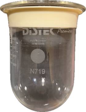 021-0093 Distek Glass 1000ml 1l Graduated Dissolution Testing Vessel With Acculign Ring 021-0093 Distek Glass 1000ml 1l Graduated Dissolution Testing Vessel With Acculign Ring
