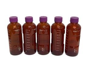 21-886-54-53 Dwk Duran Used 5 Glass 1000ml Youtility Amber Round Media Storage Bottles Gl-45