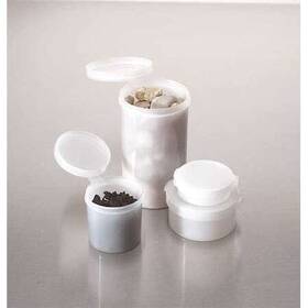 226254-0025 Dynalon Contnr Hinged-lid .25 Oz Polyeth Pk100