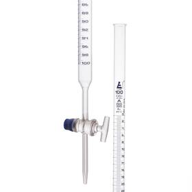 0236 Eisco Burette 100ml - Class A Din 385 Compliant Borosilicate Glass With