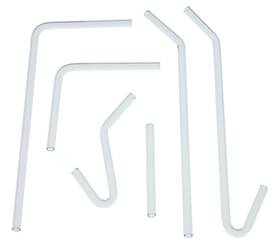 0749 Eisco Glass Delivery Tubes - Set Of 6 Borosilicate Labs
