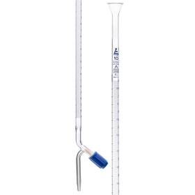 Eisco 849230016715 Burette 10ml - Class A Din 385 Compliant Borosilicate Glass With Ptfe Need