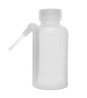 Ch0178b Eisco Wash Bottle 250ml - Polyethylene Translucent Unbreakable Screw Cap With