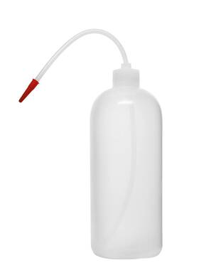 Ch0180d Eisco Translucent Polyethylene Wash Bottle 1000ml Unbreakable Screw Cap Flexibl