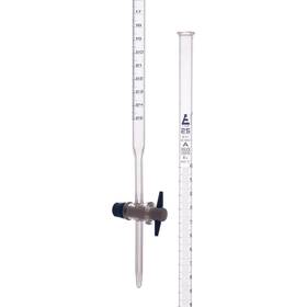 Ch0240b Eisco Borosilicate Burette Straight Bore Ptfe Stopcock - 25ml Class A