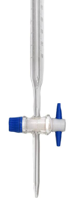 Ch0240bwt Eisco Burette 25ml - White 0.10ml Graduations Class A Conforms With Din Iso
