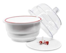 Ch0366b Eisco Desiccator Vacuum 20cm - Silicone O-ring Polypropylene And Polycarbonate