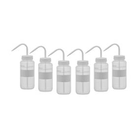 Chwb1002pk6 Eisco 6pk Chemical Wash Bottle No Label 500ml - Wide Mouth Self Venting L