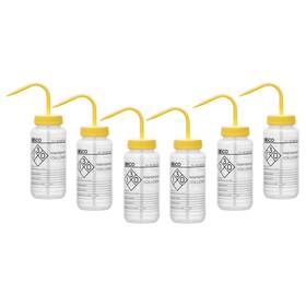 Chwb1028pk6 Eisco 6pk Wash Bottle For Isopropanol 500ml - Labeled With Chemical Information &