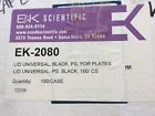 Ek-2080 Scientific Lid Universal Black Ps For Plates Case Of Ek-2080 Scientific Lid Universal Black Ps For Plates Case Of