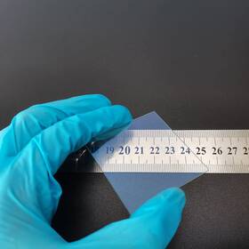 Q151.1-ito2107 Electronics Ito Indium Tin Oxide Coated Conductive Glass Slides 50 50mm