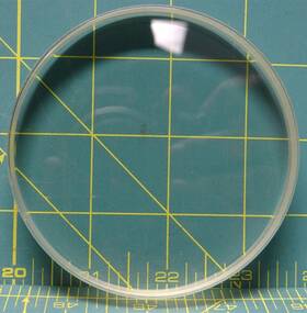 Ernst Flow 5/8x5/8in Thick Clear Glass Lens 3-5/8 Inch Diameter 3/8