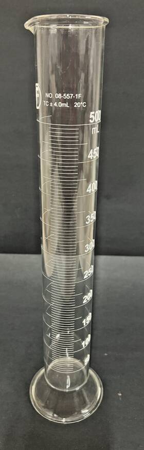 08-557-1f Fisher 500ml Graduated Cylinder